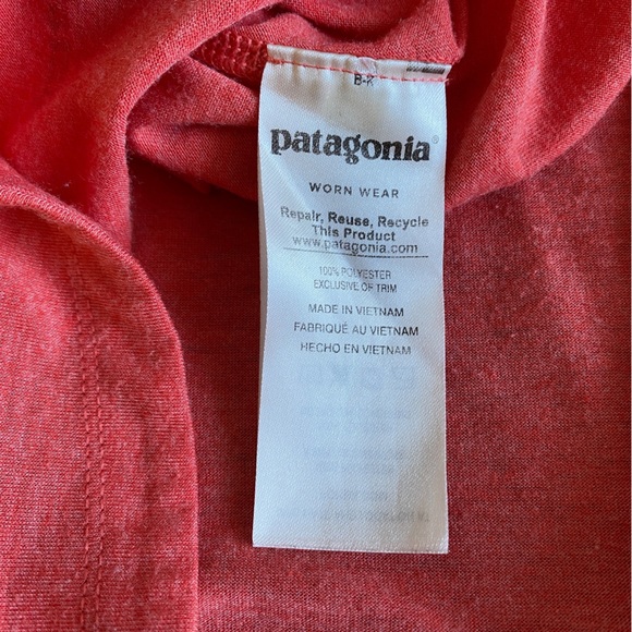 Patagonia Orange T-Shirt Top Womens XL Style#23477 - Picture 5 of 7